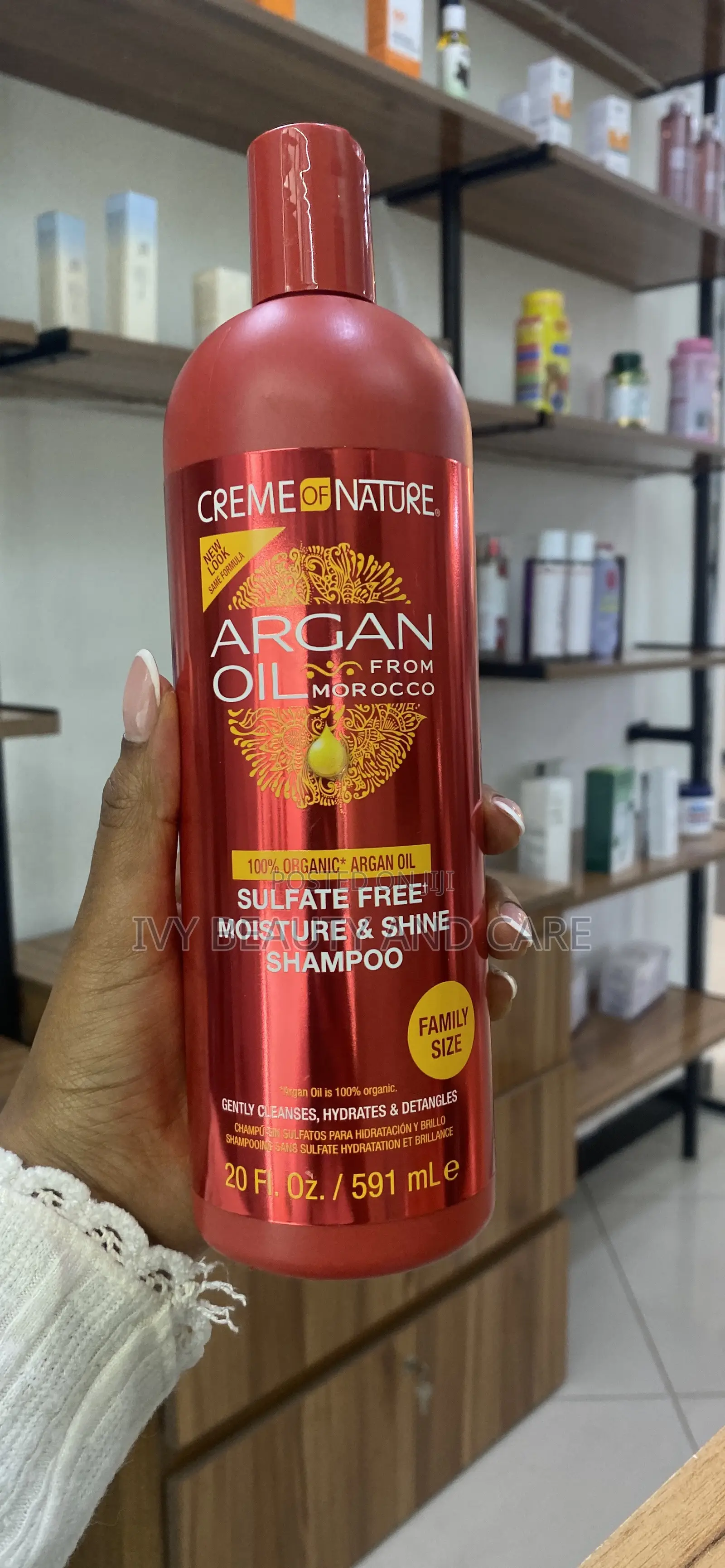 Creme of Nature Argan Oil Shampoo 