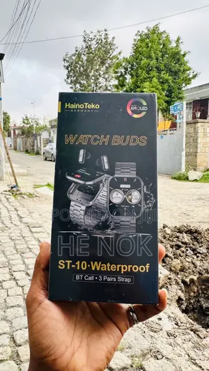 Haino Teko ST-10 Smartwatch Buds | Haino Teko Smart Watch