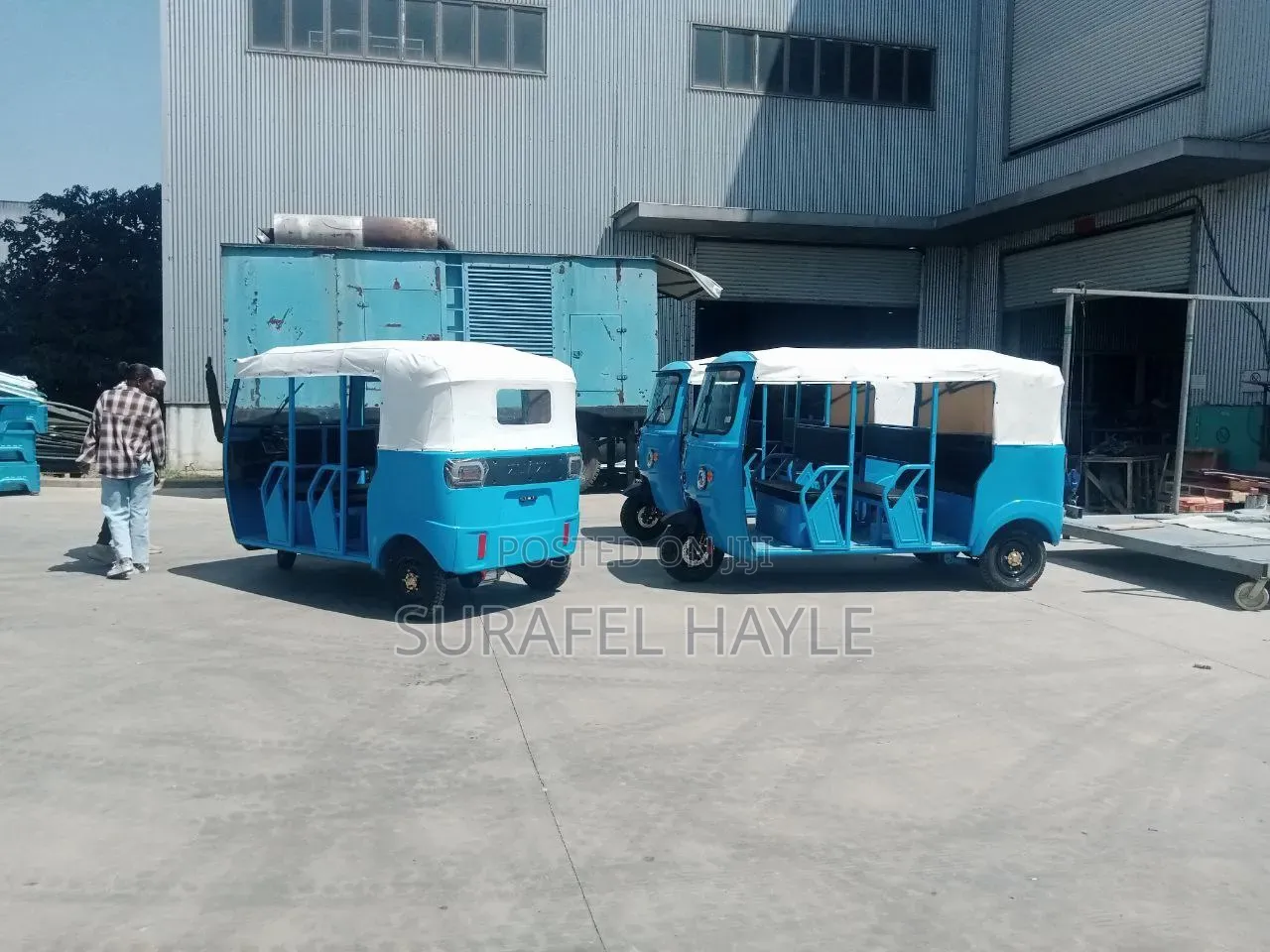 New Bajaj 2026 Blue