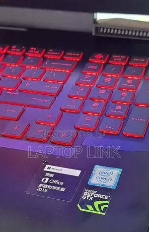 New Laptop HP Omen 15 16GB Intel Core i7 SSD 1T