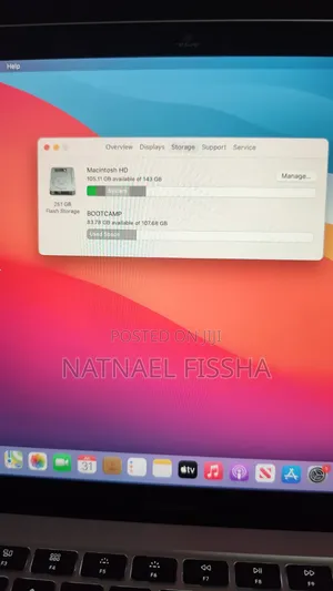 Laptop Apple MacBook Air 8GB Intel Core i3 SSD 256GB