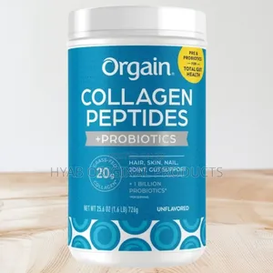 Orgain
Orgain Collagen Peptides + Probiotics, Unflavored,