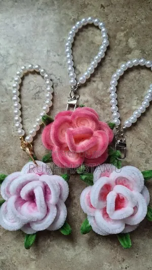 Flower Keychains