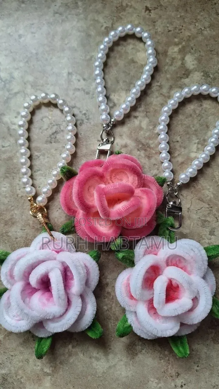Flower Keychains
