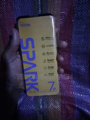 New Tecno Spark 7P 64 GB Blue
