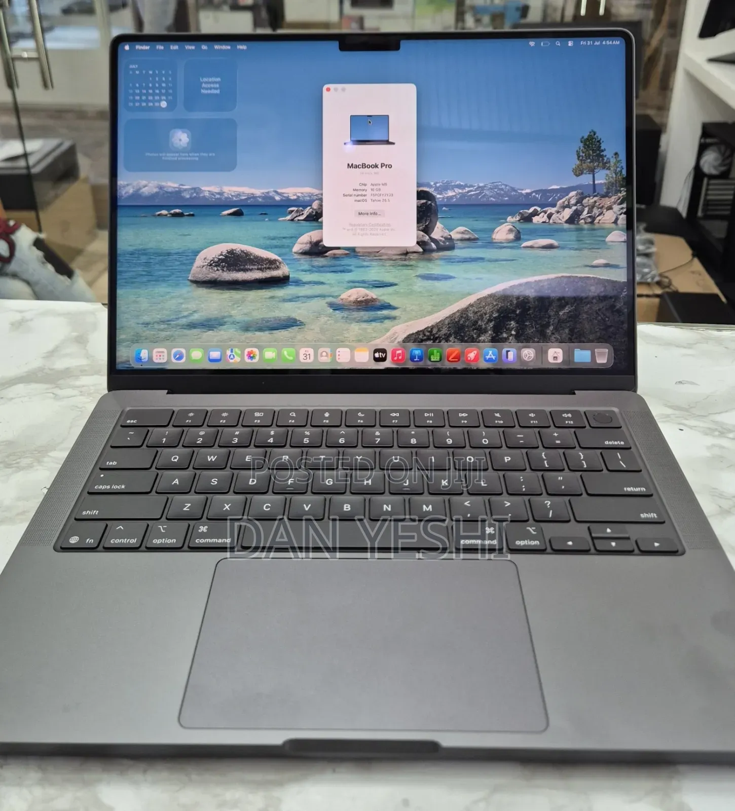 New Laptop Apple MacBook Pro 16GB Apple M5 SSD 1T