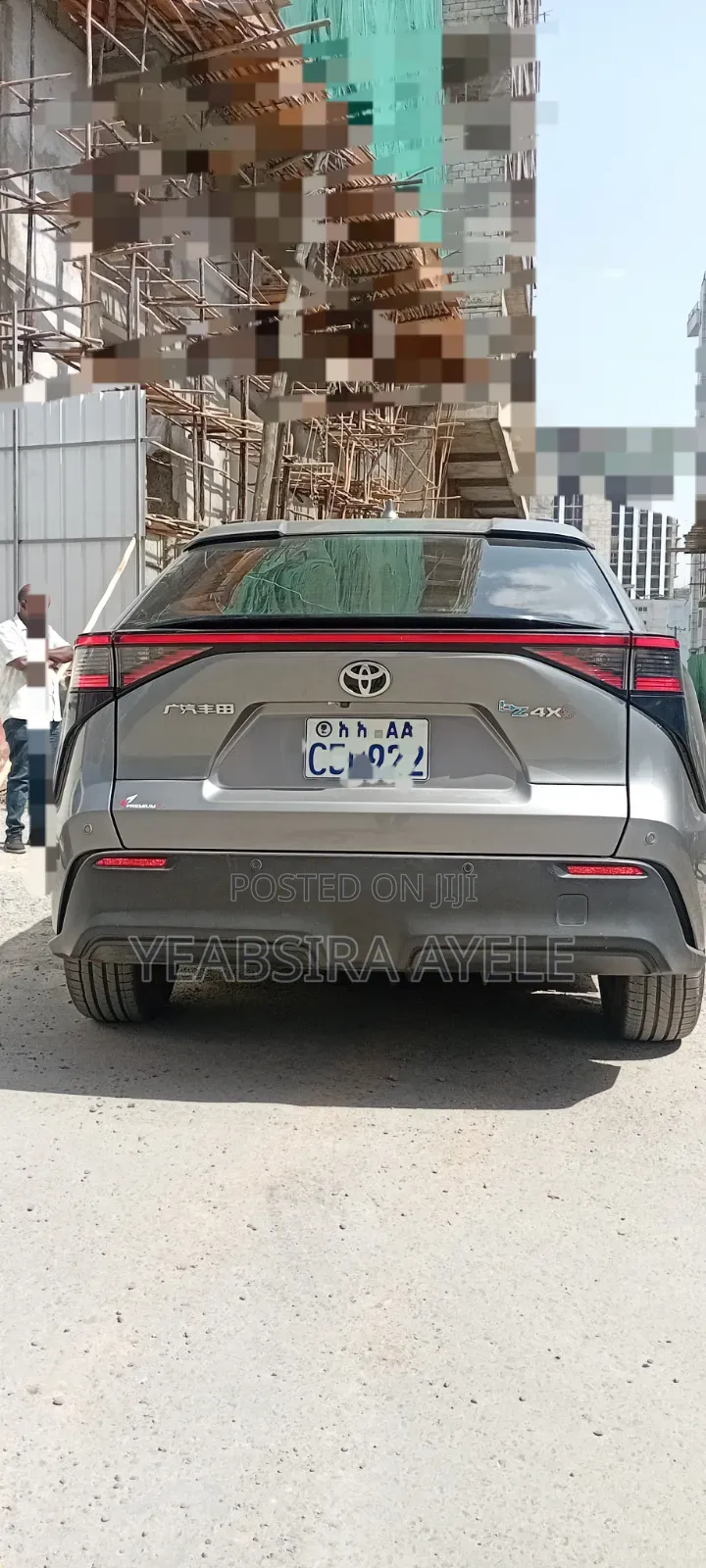 New Toyota bZ4X 2023 Gray