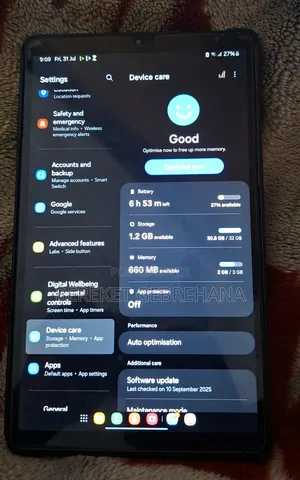 Samsung Galaxy Tab A7 Lite 32 GB Gray
