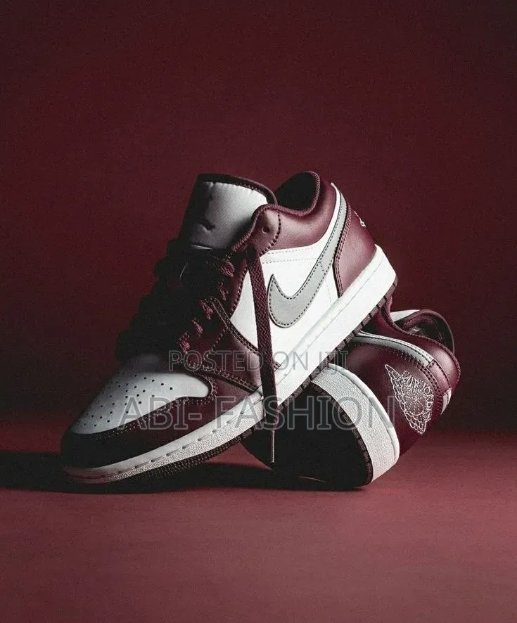 Air Jordan 1 Bordeaux Mens Leather