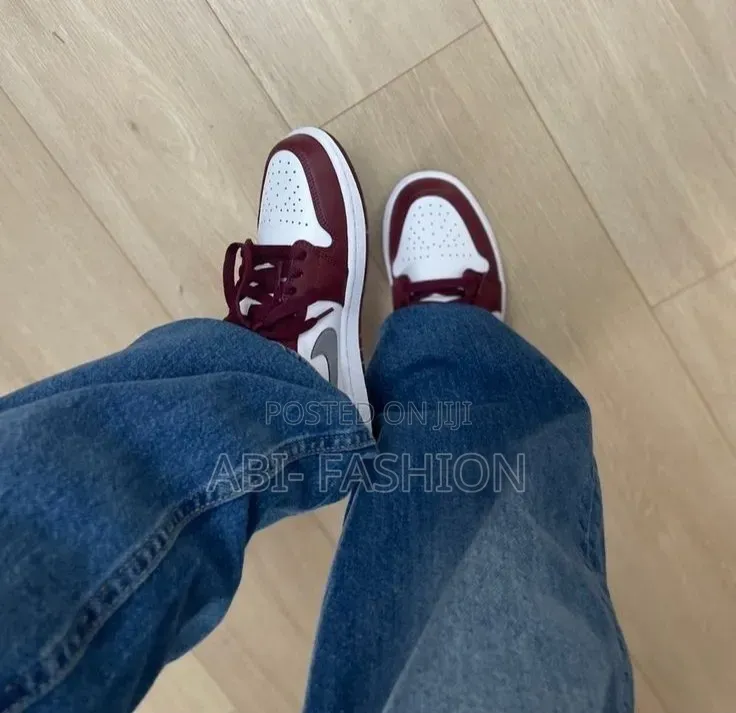 Air Jordan 1 Bordeaux Mens Leather