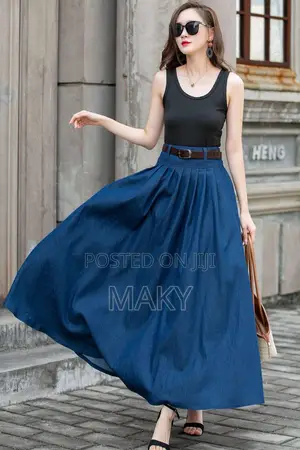 Denim Jeans Skirt