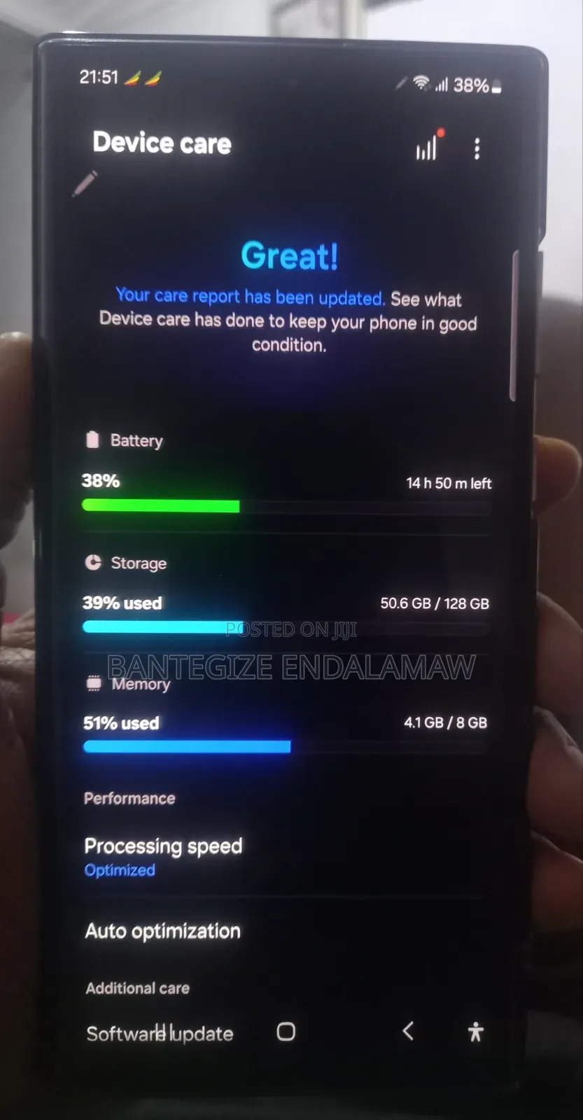 Samsung Galaxy S22 Ultra 128 GB Purple