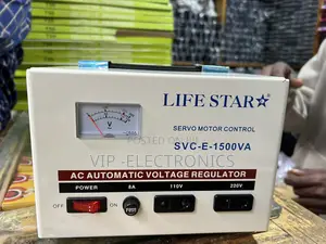 LIFESTAR Stabilizer Servo Motor Control SVC-E-1500VA Automatic Voltage