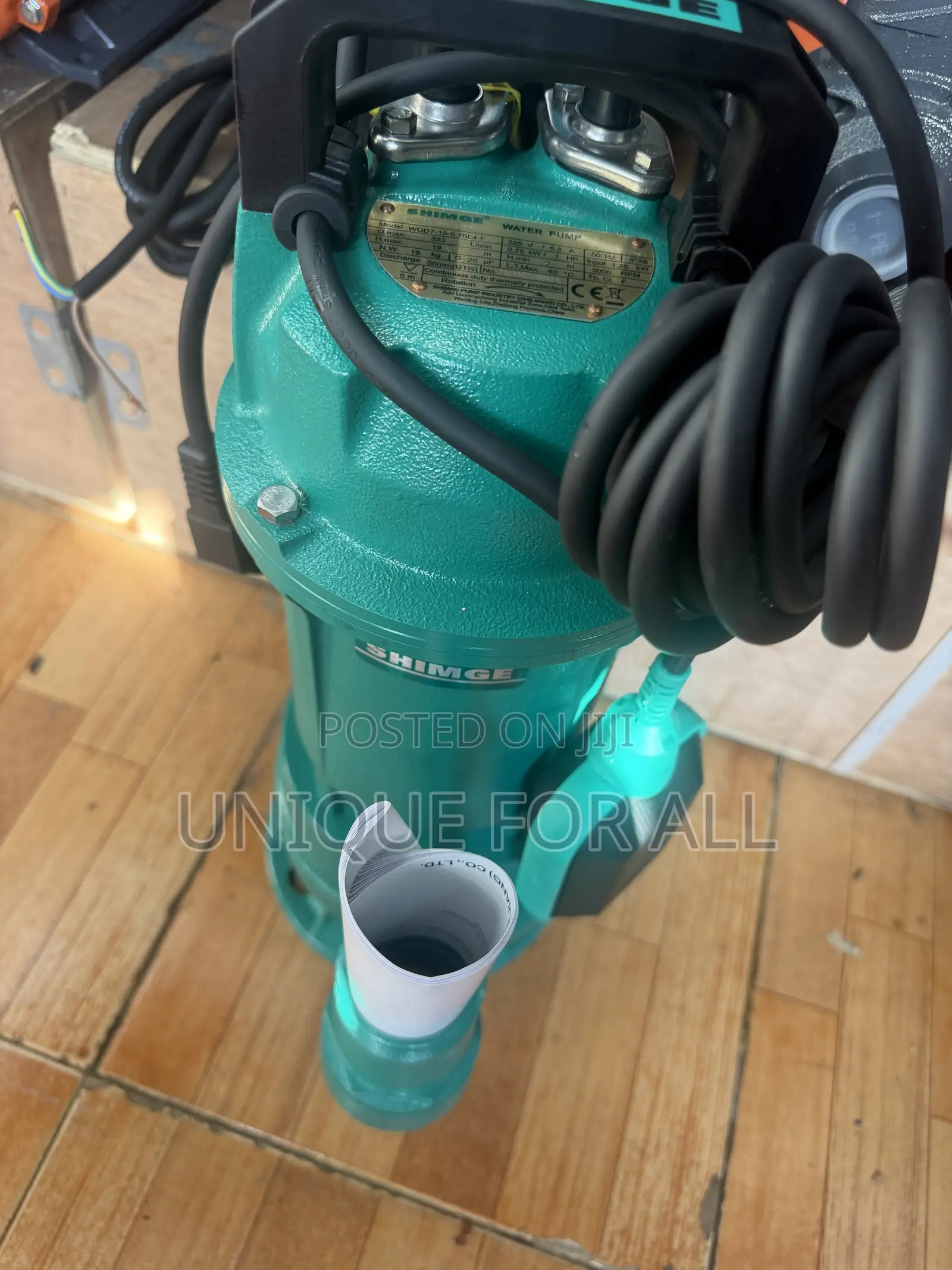 Shimge 1hp(0.75kw)submersible Pump