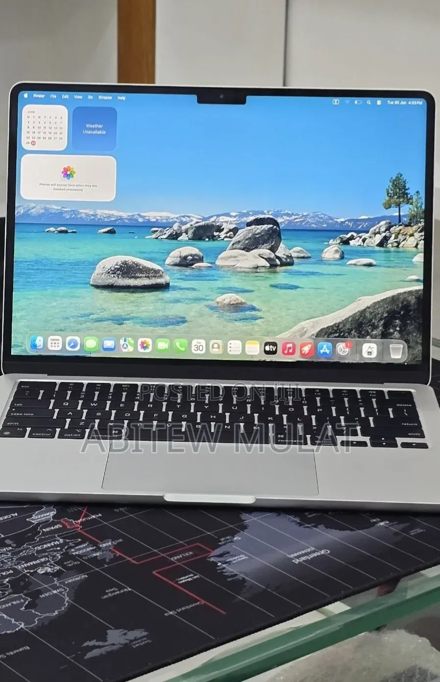 New Laptop Apple MacBook Air 2024 M3 16GB Apple M3 SSD 256GB