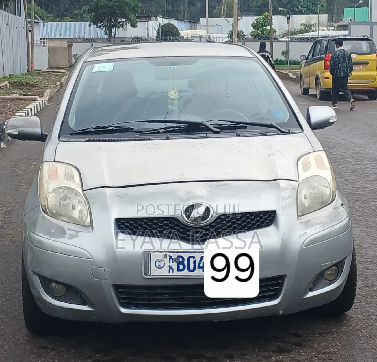 Toyota Yaris 2008 Gray