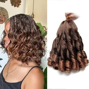 French Curl Braiding Hair Extensions
