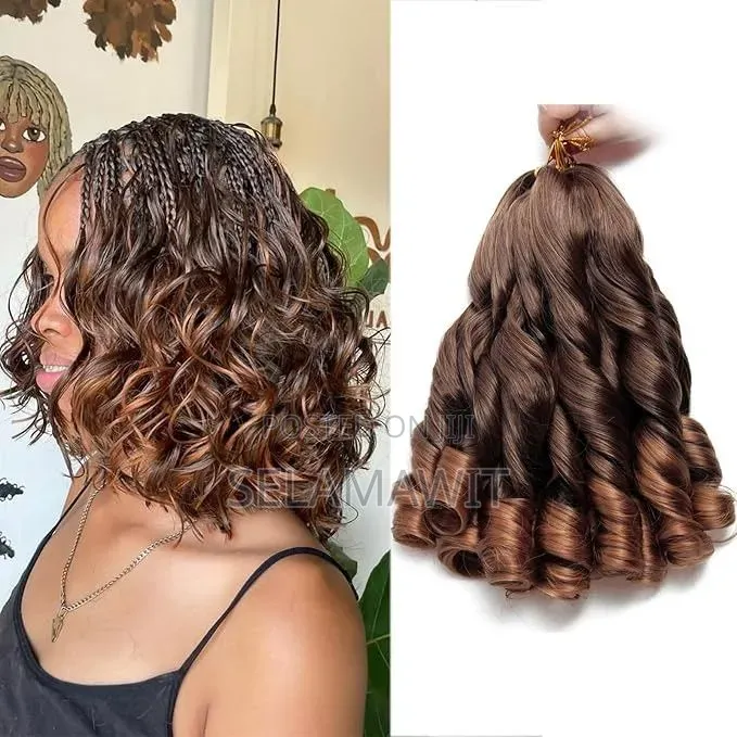French Curl Braiding Hair Extensions