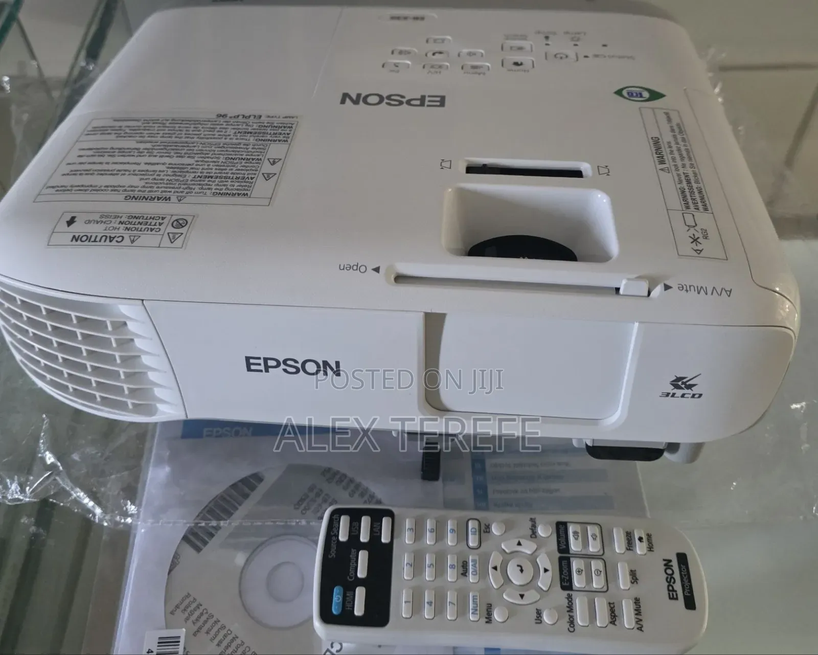 EPSON Projector Model Name: EB-x39 Hardware I