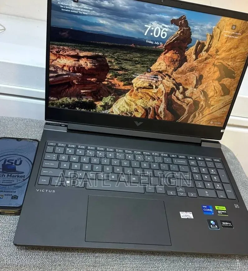 New Laptop HP Victus 16 16GB Intel Core i7 SSD 512GB