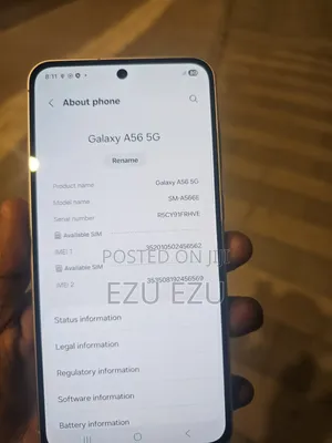 New Samsung Galaxy A56 256 GB