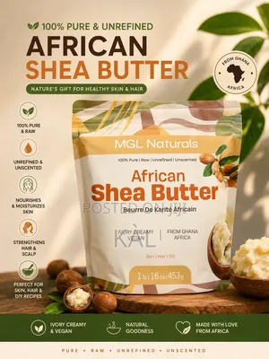 African Original Shea Butter and Black Soap