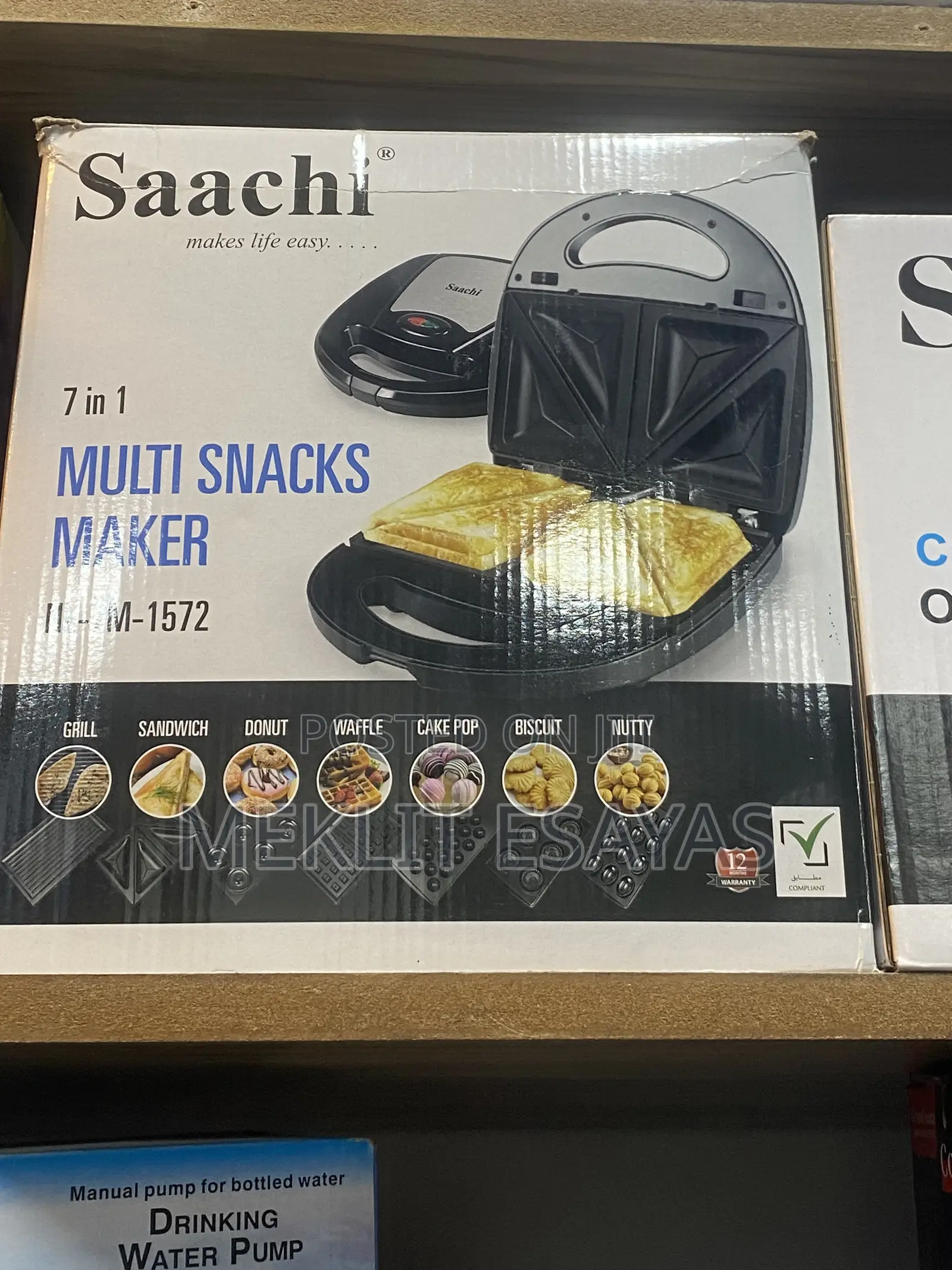 Sacchi 7in 1 Waffle Maker