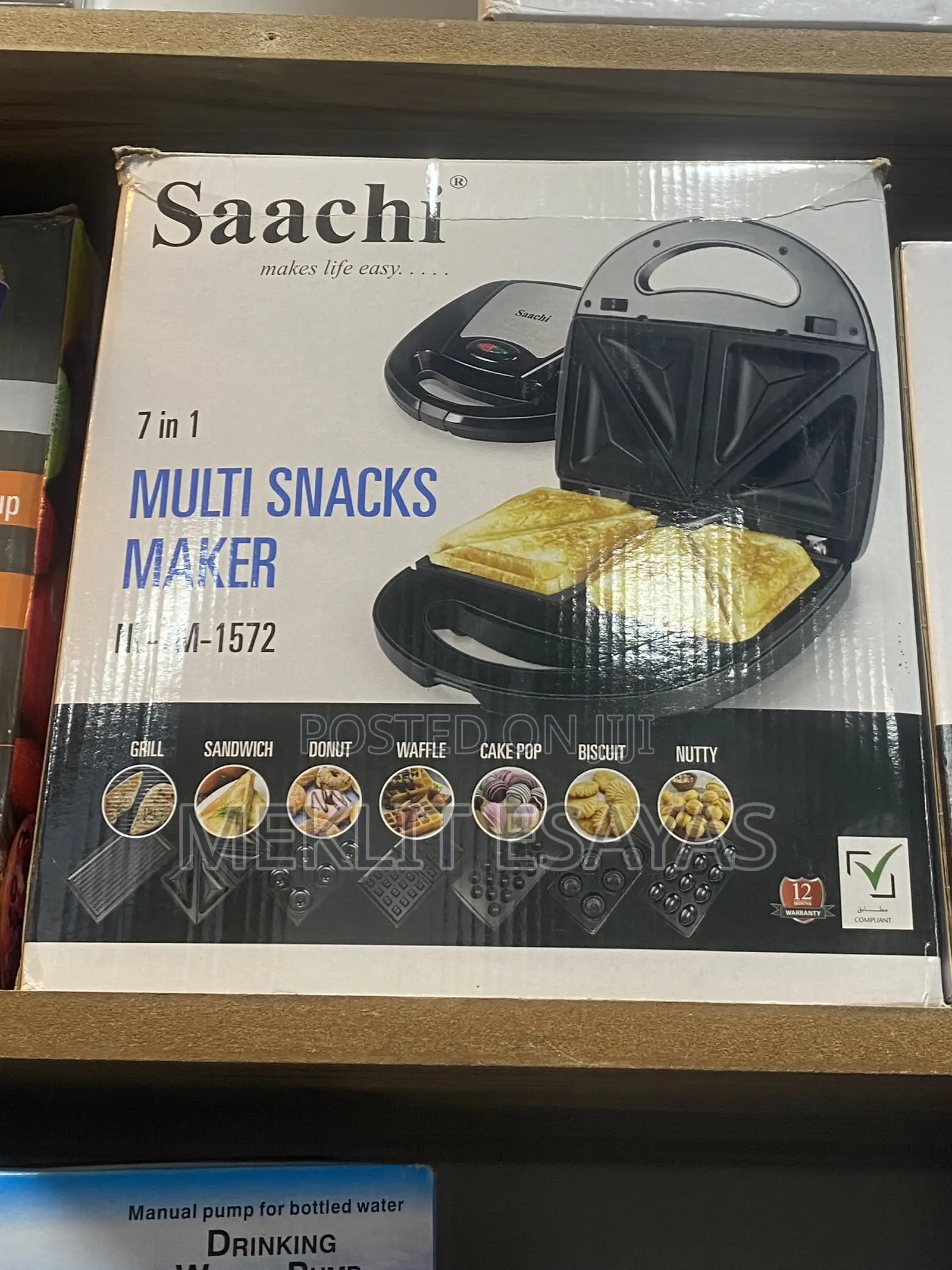 Sacchi 7in 1 Waffle Maker