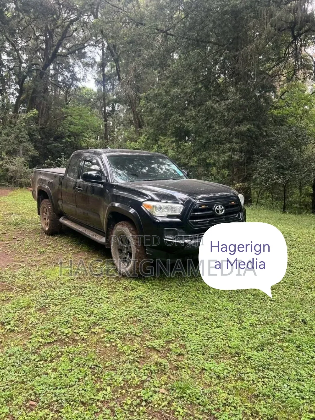 Toyota Tacoma 2017 Black