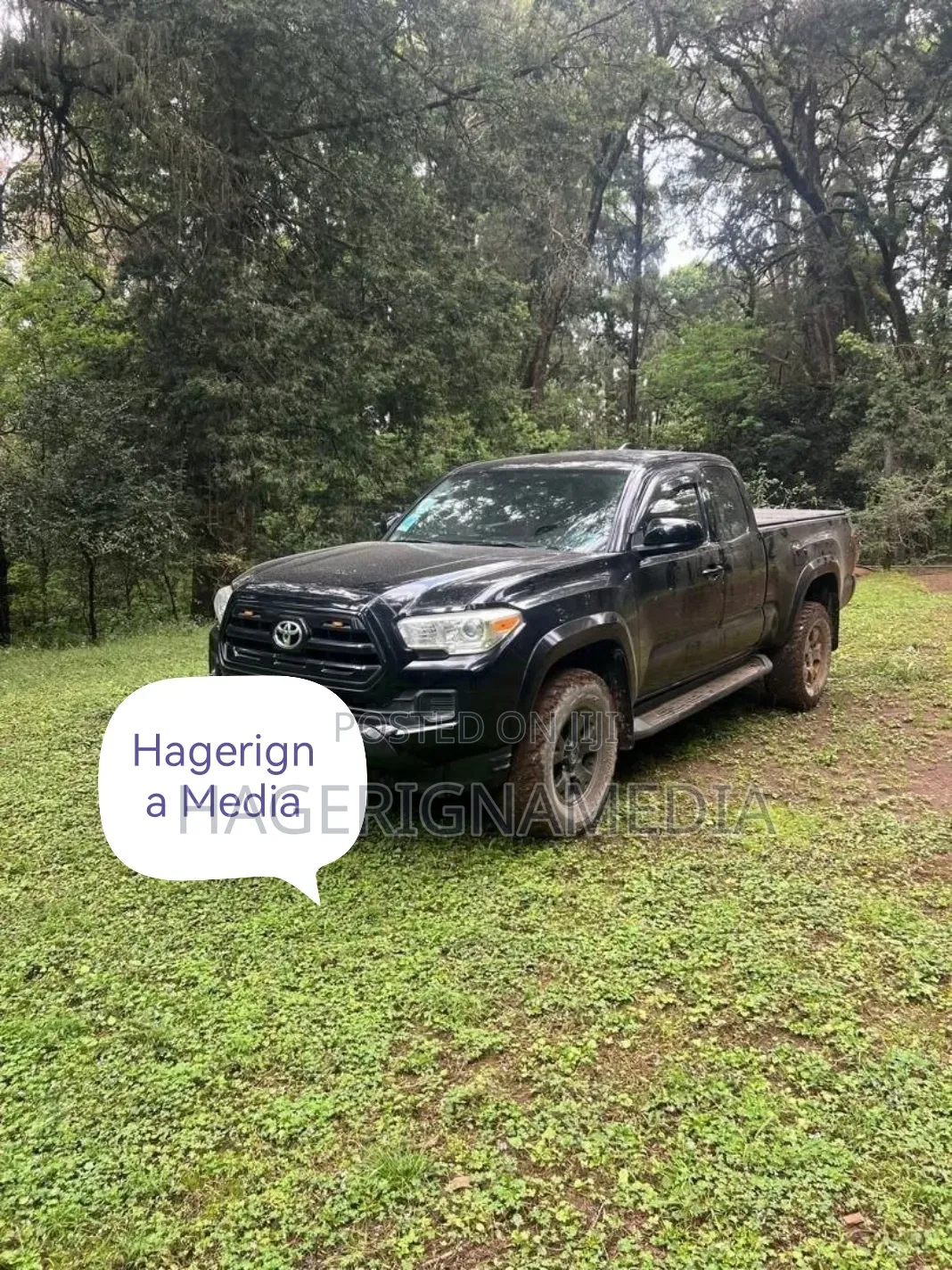 Toyota Tacoma 2017 Black