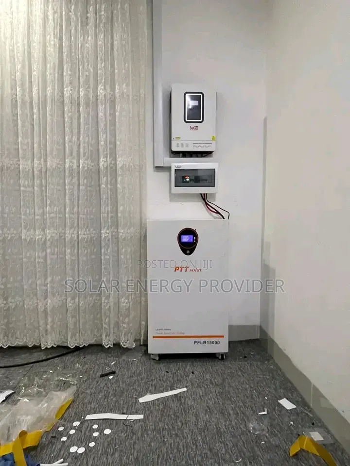 12kw Invertor With 16kw Lithium Battery