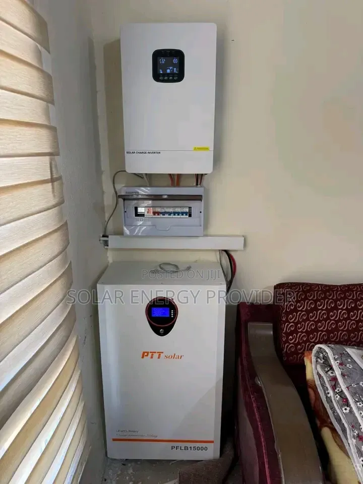 12kw Invertor With 16kw Lithium Battery