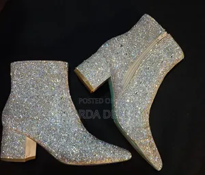 Betsey Johnson "Cady" Rhinestone Booties