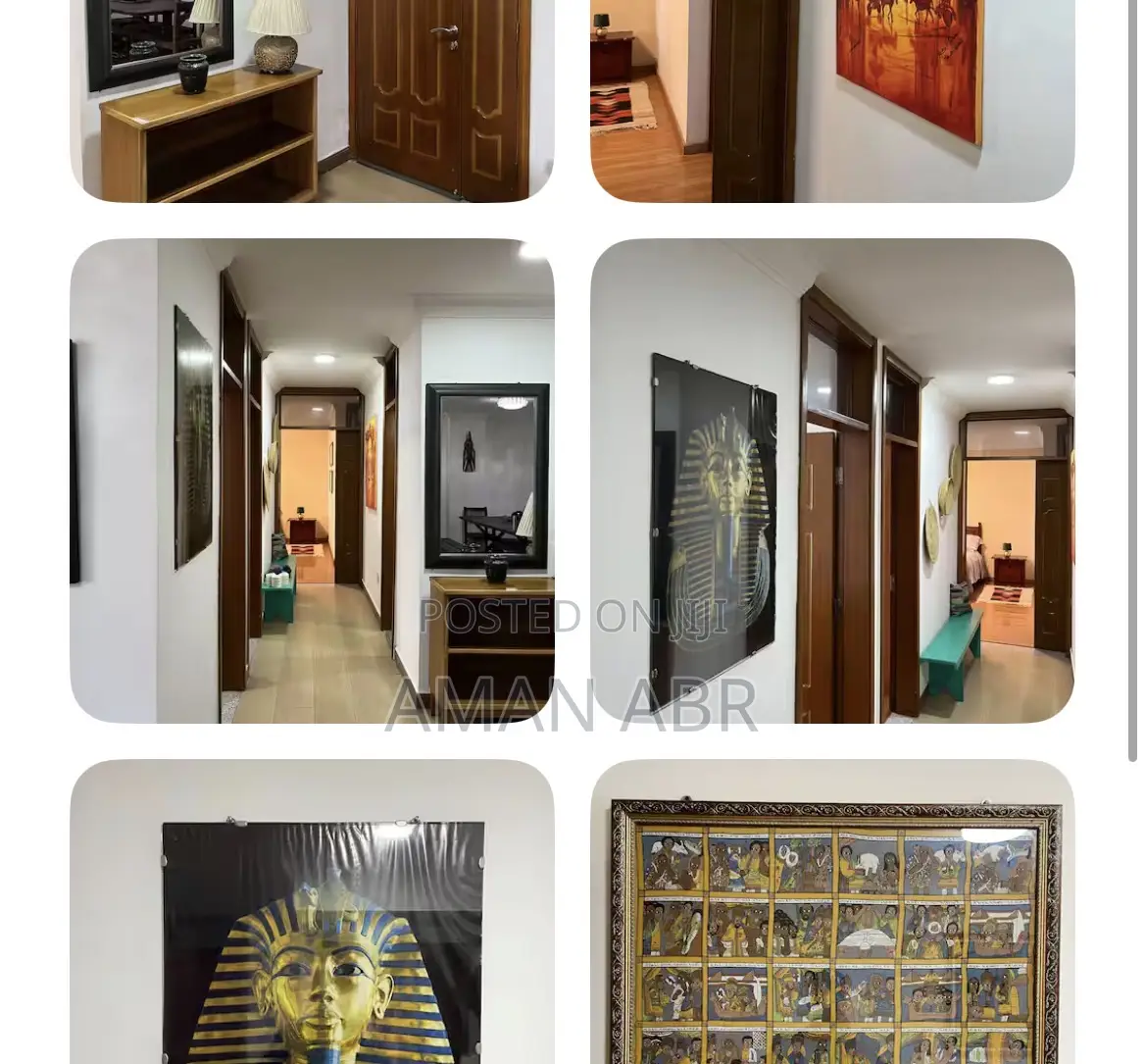 Furnished 2bdrm Apartment in Bole for rent