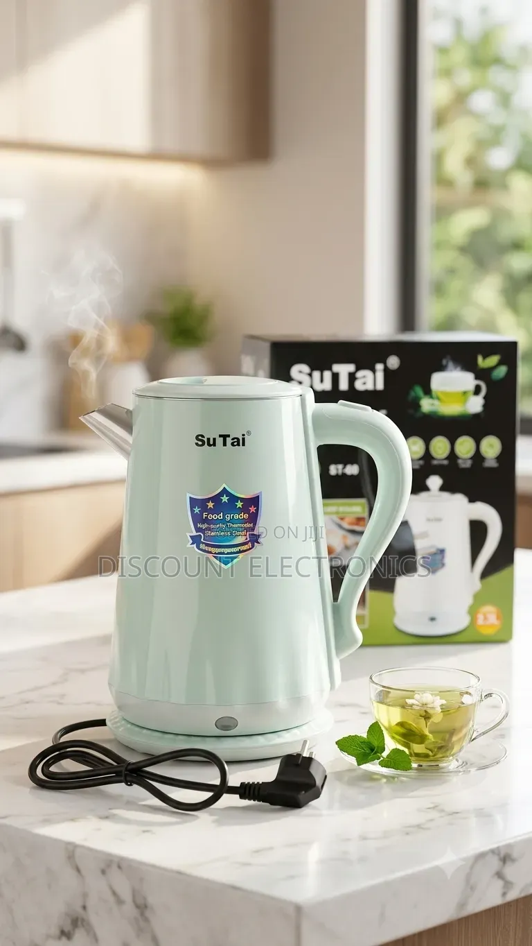 SuTai 2.3L Electric Kettle Fast Boiling, Food-Grade Stainless Steel