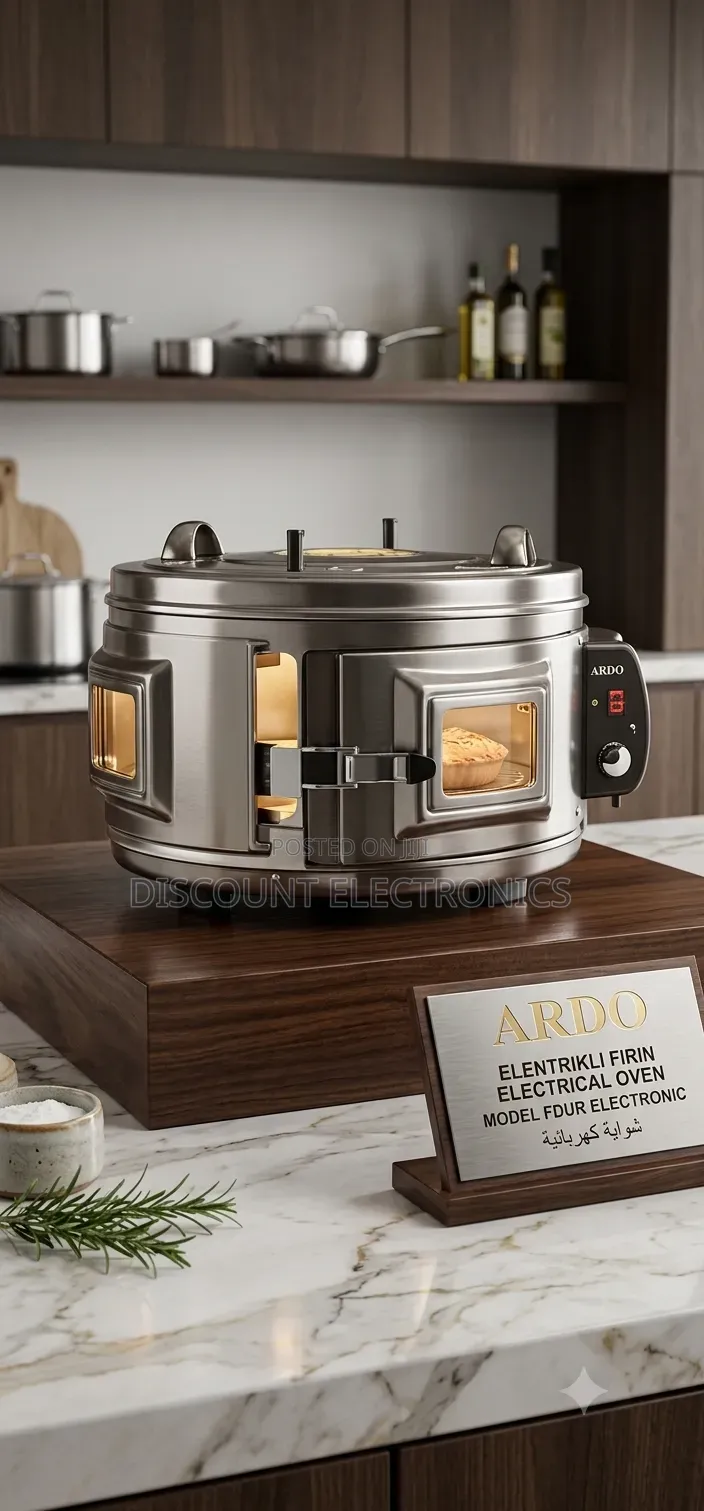 ARDO AR220 Round Electric Oven – Heavy-Duty Stainless Steel Drum Oven