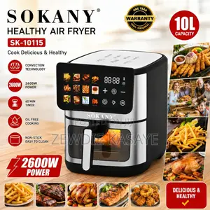 Sokany 10L Digital Air Fryer - 2600w