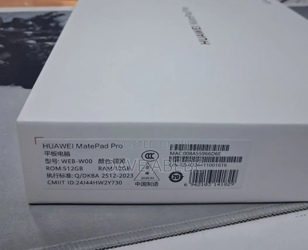 New Huawei MatePad Pro 512 GB