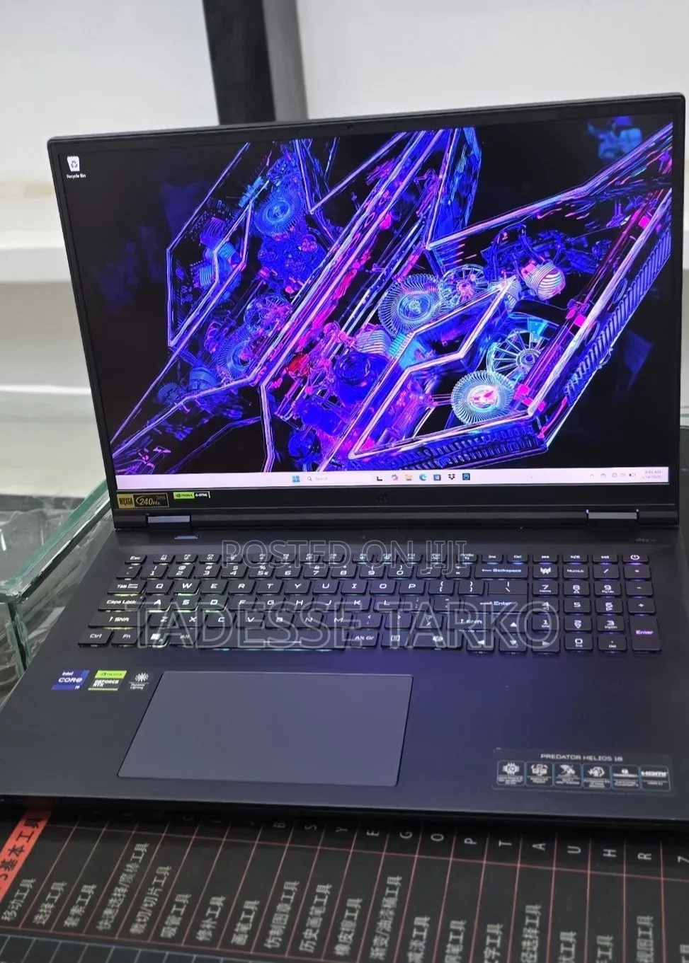 New Laptop Acer Predator Helios Neo 16 32GB Intel Core i9 SSD 1T