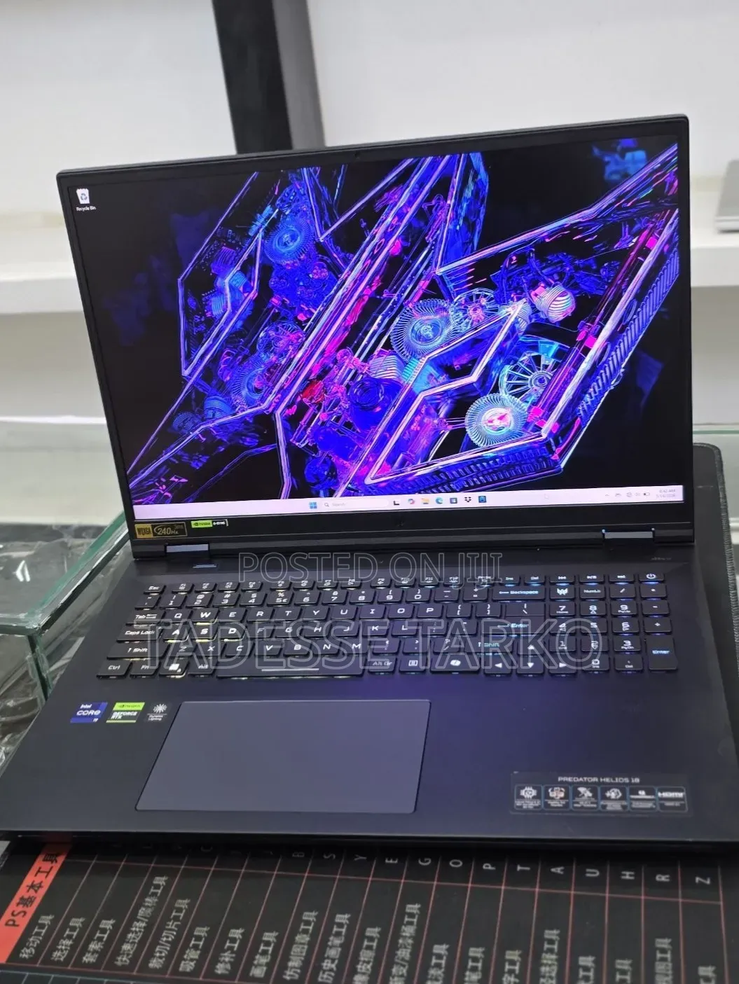 New Laptop Acer Predator Helios Neo 16 32GB Intel Core i9 SSD 1T
