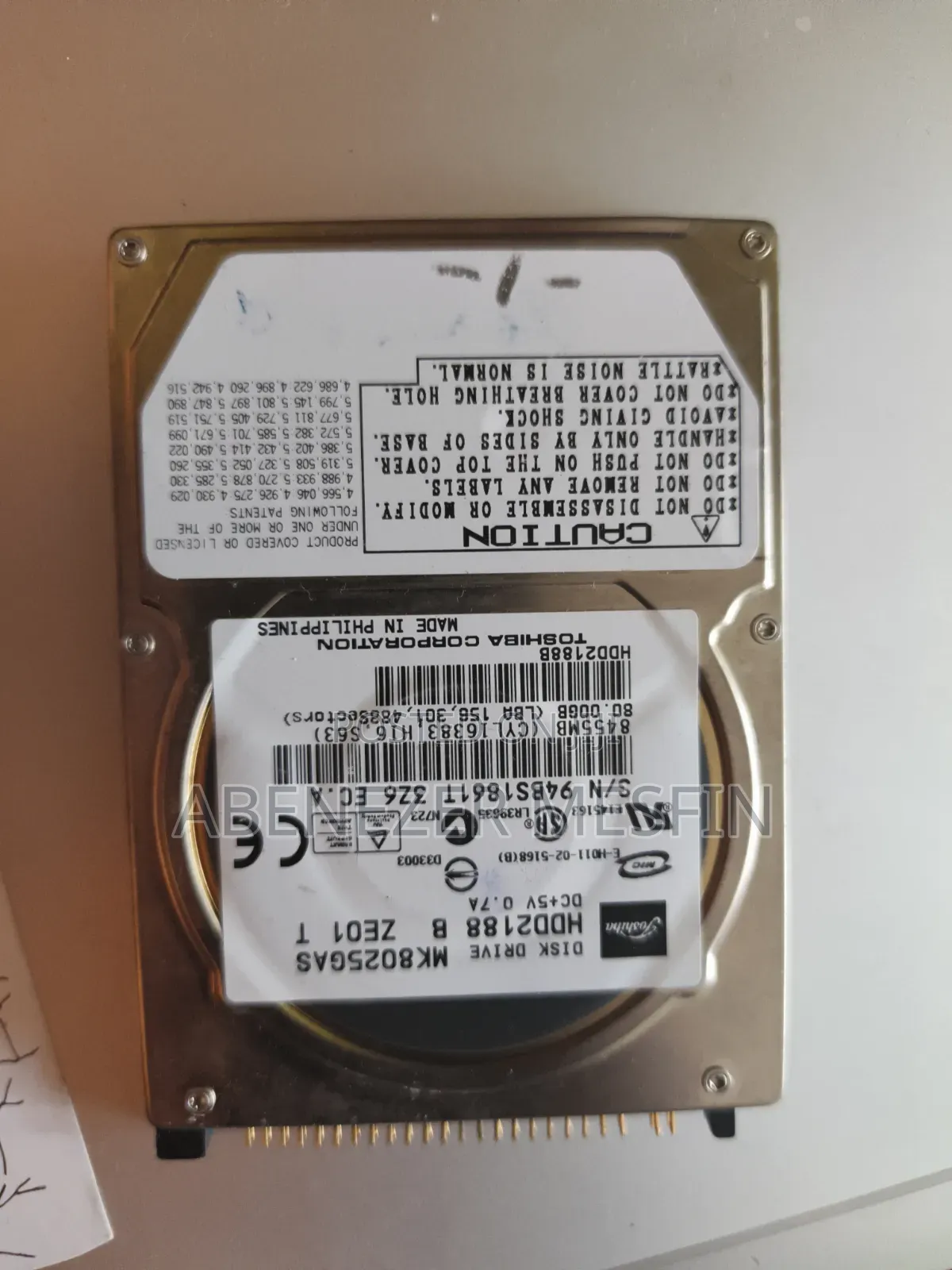 Hard Disk Drive(HDD)