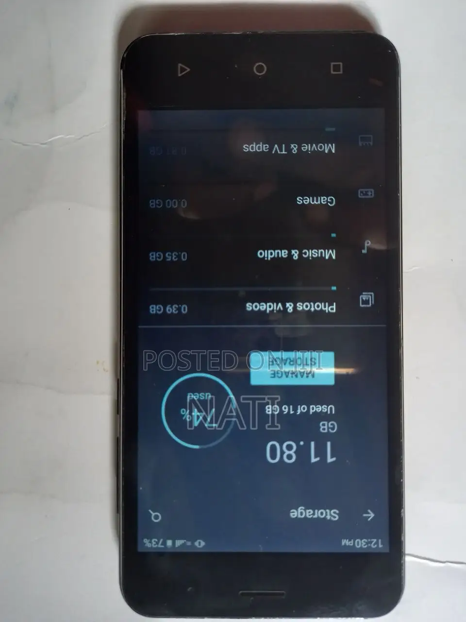 Safaricom Neon Ray 8 GB Black