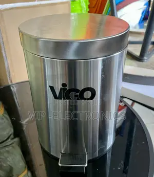 VIGO Stainless Steel 5L Pedal Dust Bin With Soft-Close Lid