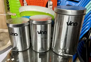 VIGO 20L Stainless Steel Pedal Dust Bin With Soft-Close Lid
