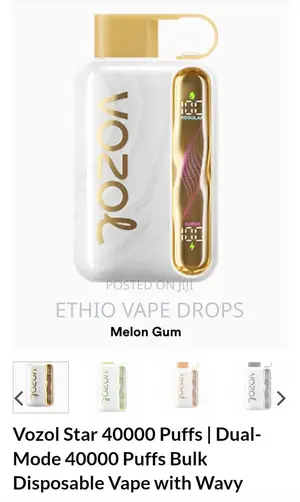 Vozol Star 40000 Puffs | Dual-Mode 40000 Puffs Bulk Disposable Vape