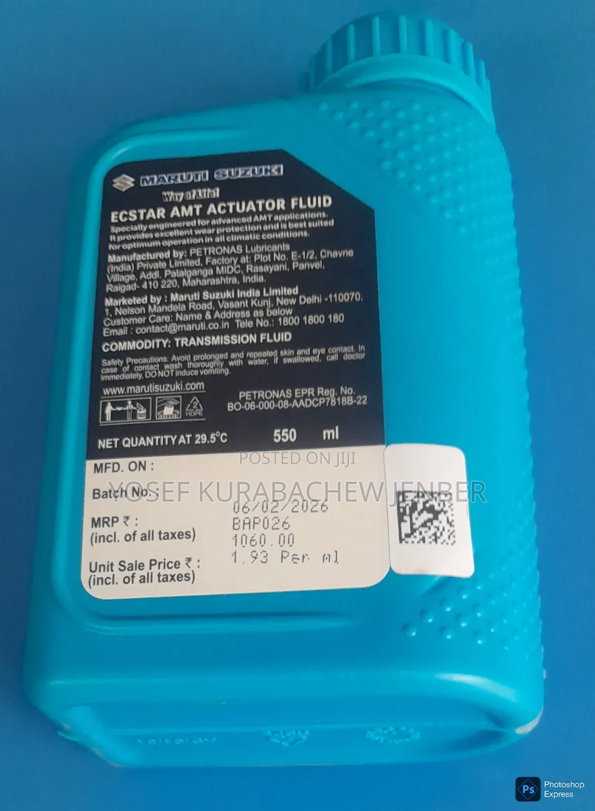AMT Actuator Fluid