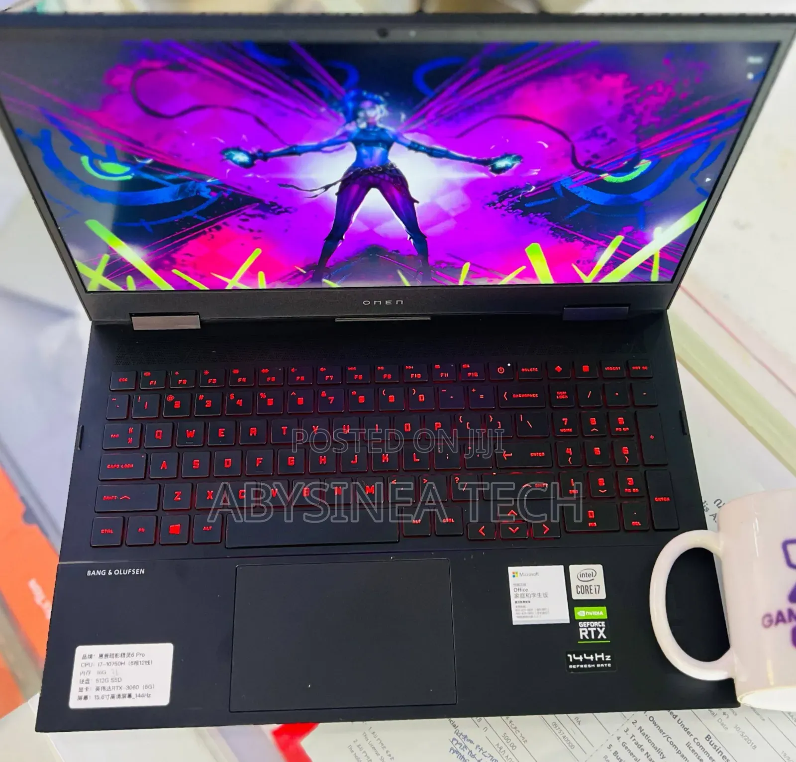 New Laptop HP Omen 15 16GB Intel Core i7 SSD 512GB