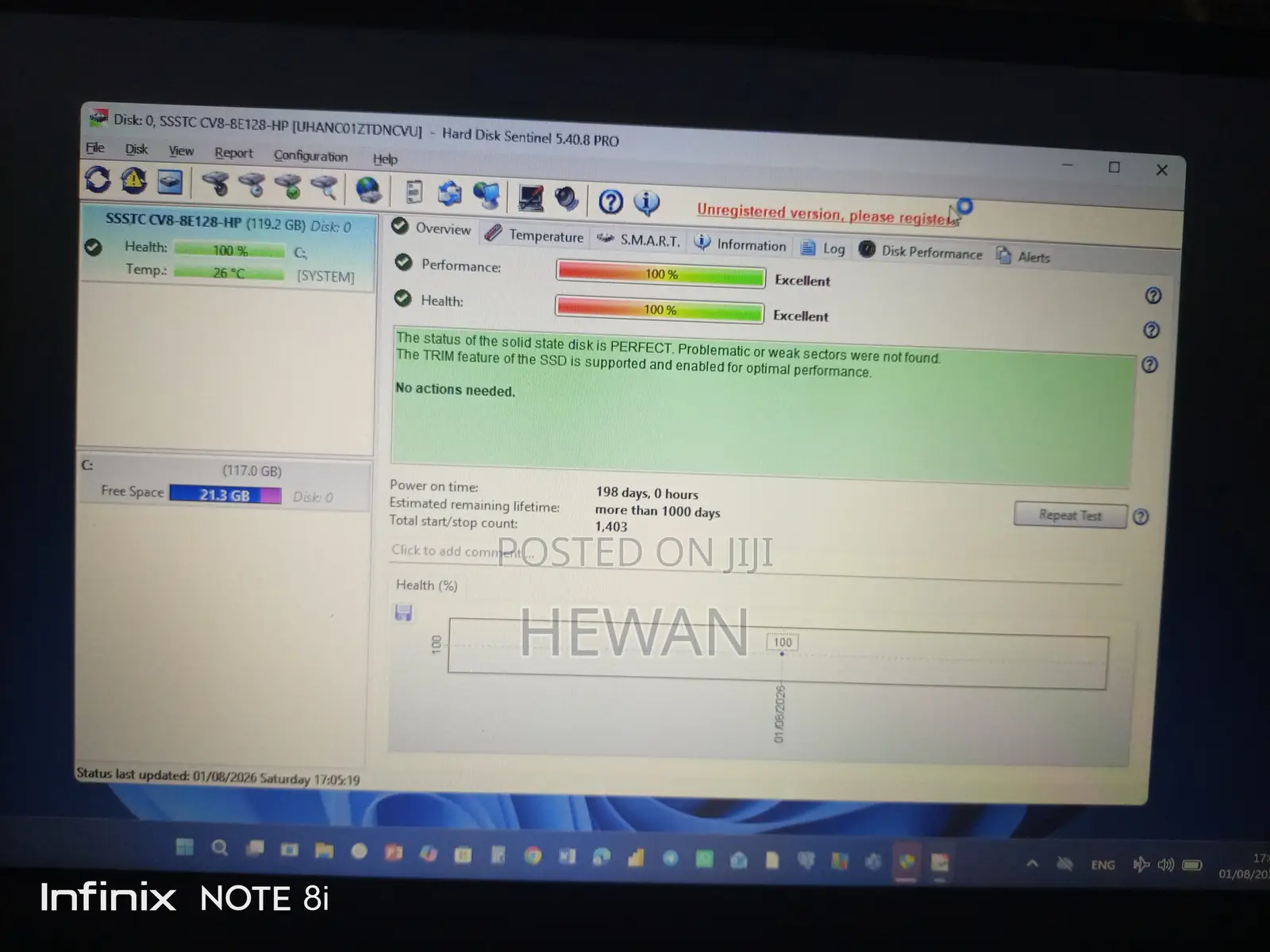 Laptop HP Pavilion x360 8GB Intel Core i3 SSD 128GB