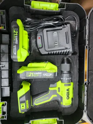 ​ VIDO 21V Cordless Brushless Drill (በቻርጅ የሚሰራ)