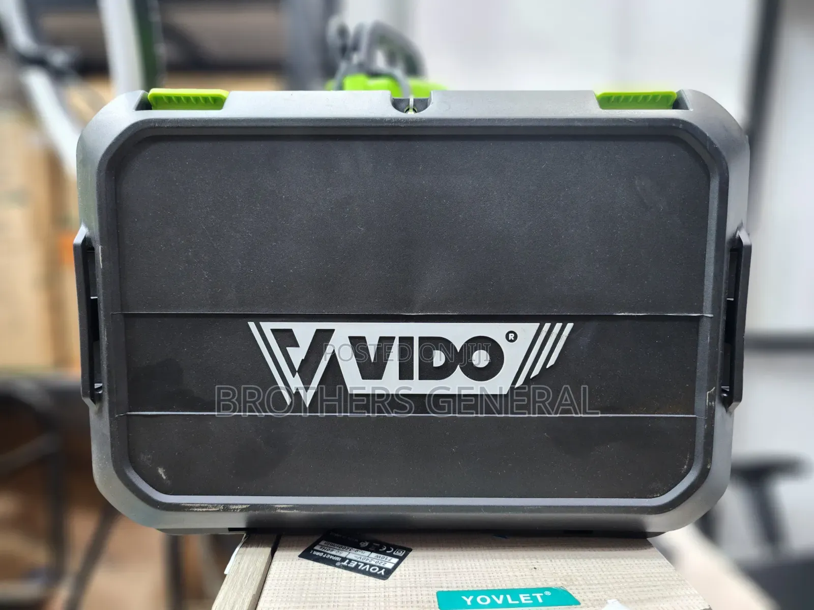 ​ VIDO 21V Cordless Brushless Drill (በቻርጅ የሚሰራ)